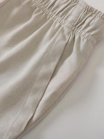 Weintee Women's Petite Linen Capris Petite Length in Saudi Arabia