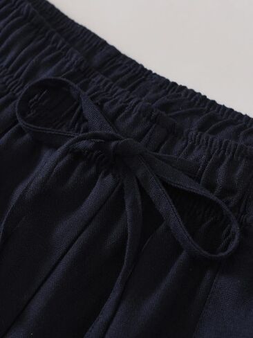 Weintee Women's Petite Linen Capris Petite Length in Saudi Arabia