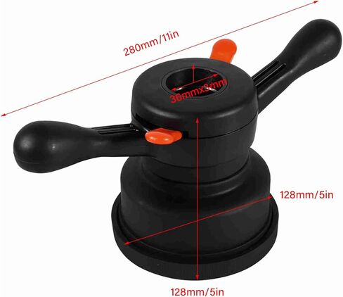 Wheel Balancer Quick Release Nut, Tire Change Tool, Wheel Balancer Parts Quick Wing Nut, Thread Diam. 36mm, Pitch 3mm in Kuwait