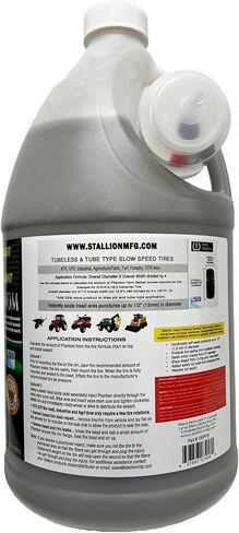 Phantom Farm Ballast and Tyre Sealant - أداء فائق - إصلاح الإطارات - توقف التوقف - تمديد عمر الإطارات - كل الطقس - السرعة البطيئة - ARDL المعتمدة (1 Gal Jug ، Phantom) in Saudi Arabia