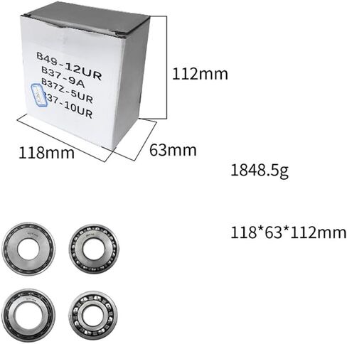 4pcs/KIT Suitable for Toyota for Lexus K114 Automatic Transmission CVT Pulley Bearing Kit - in Saudi Arabia