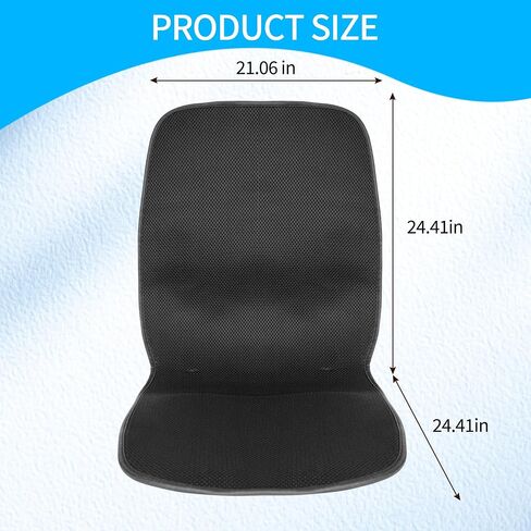 Cool Seat Cushion, Breathable Car Seat Cushion Universal Fit for Most for Auto SUV Truck, Non-Slip Seat Protector for Home/Car/Office (S) in Kuwait