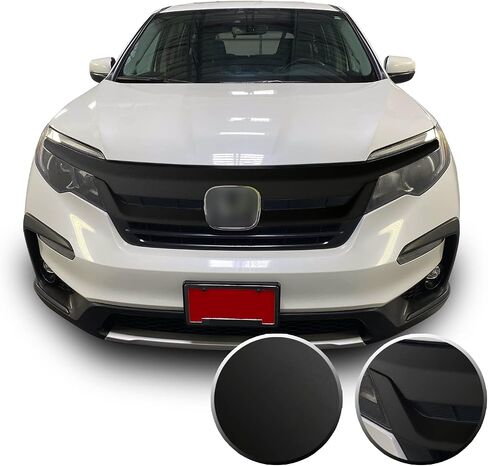الشبكة الأمامية Chrome chrome delete precut recut recl verlay kit inclucted مع و pilot 2019-2021 - سلسلة غير لامع in Kuwait