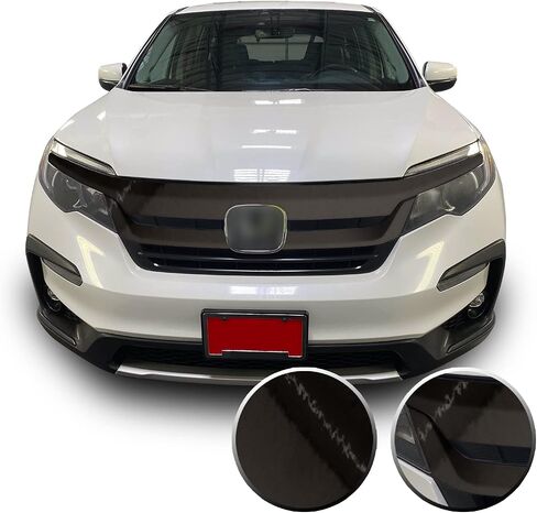 الشبكة الأمامية Chrome chrome delete precut recut recl verlay kit inclucted مع و pilot 2019-2021 - سلسلة غير لامع in Kuwait