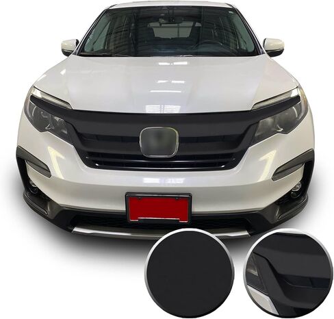 الشبكة الأمامية Chrome chrome delete precut recut recl verlay kit inclucted مع و pilot 2019-2021 - سلسلة غير لامع in Kuwait