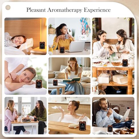 شموع الصنوبر والقرنفل للمنزل، شموع معطرة للعلاج العطري، هدايا شموع معطرة للنساء والرجال، برطمان كهرماني in Kuwait