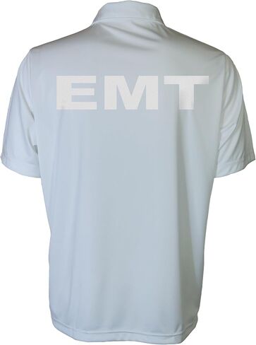 EMT Performance Polo مع تصميم عاكس على الصدر الأيسر والخلف ، تقنية فتل الرطوبة in Kuwait