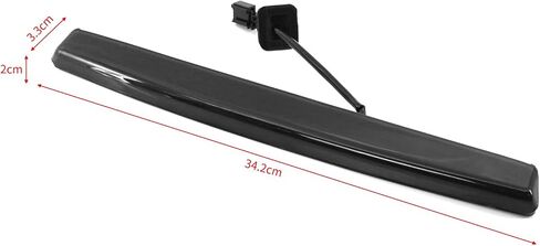 fangzi High-Mount Brake Light,Car Stop Lamp, LED High Mount Brake Light Replacement for VW Golf Mk5/GTI/R32 2005-2009, VW Polo Mk4 2003-2008, 1K8945087D, 1K6 945 097 F, 5K6945087C, Black in Saudi Arabia