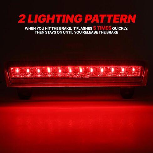M-Auuto 3rd Light Brake Light ، متوافق مع 2000-2006 Suburban/Tahoe/Yukon High Mount Centr in Saudi Arabia