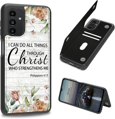 حافظة محفظة سلحفاة البحر لـ Samsung Galaxy S23 Ultra ، لـ Samsung S23 Ultra Case Pu Crays Stand Kickstand Wroofbroof Wallet مع حامل البطاقة وحماية RFID للنساء الرجال in Kuwait