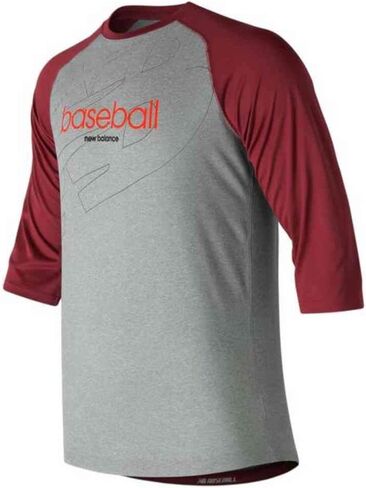 New Balance Mens Walk Off Graphic Raglan Shirt in Saudi Arabia