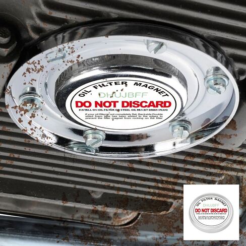 Universal Oil Filter Magnet Protect Our Performance Engine Fit - Most Cars and Trucks in Kuwait