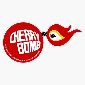 Cherry Bomb Sticker Lugper Sticker Vinyl Decal 5 " in Saudi Arabia