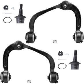 Detroit Axle - 4pc Front End Control Arms Kit for Ford 2009-2014 F-150, 2007-2017 Expedition Lincoln Navigator, 2 Upper Control Arms 2 Lower Ball Joints 2010 2011 2012 2013 Replacement in Kuwait