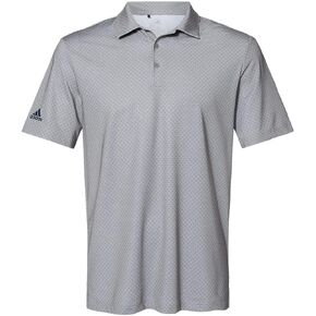 adidas - Diamond Dot Print Sport Shirt - A498 - XL - Grey Three/Team Royal/Navy in Saudi Arabia