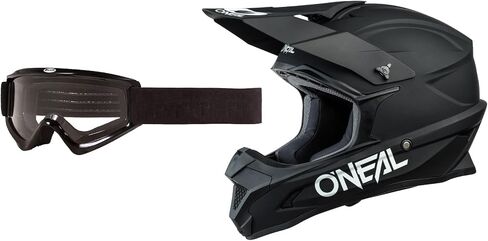 O'Neal 1 SRS Solid Ordroad Compe Motocross خوذة مع Goggle Combo in Saudi Arabia