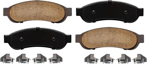 Detroit Axle-مجموعة الفرامل الخلفية لـ 05-12 Ford F-250 Super Duty 09-12 F-350 Super Duty Brake Brake Pads Ceramic Brake Pads 2009 2010 2011 2012 Replacement Exc. نماذج مع هارلي PKG in Saudi Arabia