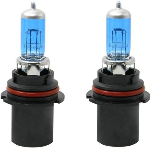 H3 Halogen Headlight Xenon Lightbulb – 12 Volt 100 Watt 5000K Super Bright White Performance Replacement Lamp Bulb (Pair) in Kuwait