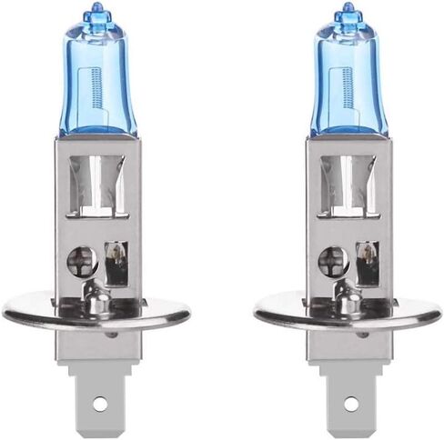 H3 Halogen Headlight Xenon Lightbulb – 12 Volt 100 Watt 5000K Super Bright White Performance Replacement Lamp Bulb (Pair) in Kuwait