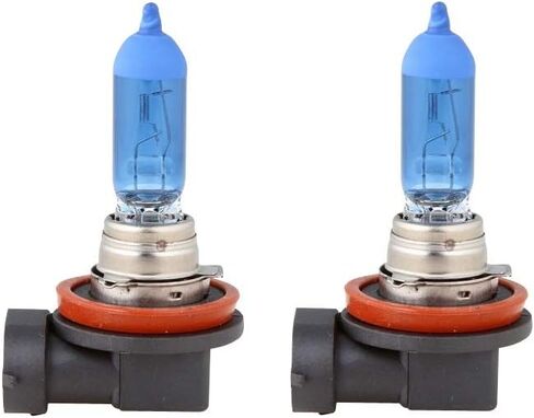 H3 Halogen Headlight Xenon Lightbulb – 12 Volt 100 Watt 5000K Super Bright White Performance Replacement Lamp Bulb (Pair) in Kuwait