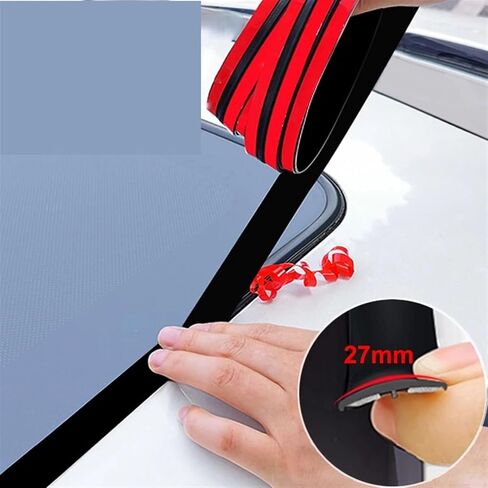 Rubber Car Seals Edge Sealing Strips Auto Roof Windshield Car Rubber Sealant Protector Seal Strip Window Seals for Auto(19mm x 2m) in Saudi Arabia