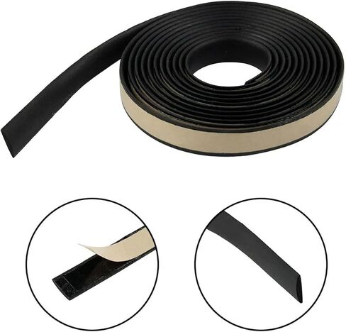 4M Car Rubber Sealing Strips Trim For Auto Car Front Rear Windshield Sunroof Triangular Skylight Edge Weatherstrip Accessories in Saudi Arabia