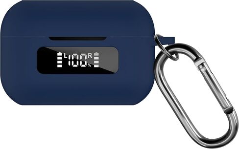Geiomoo Silicone Case Only for TOZO NC9 2024, Not for TOZO NC9 2022, TOZO NC9 2020 Protective Cover with Carabiner (Black) in Kuwait