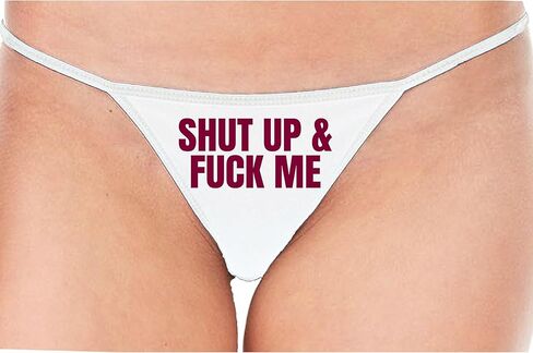 knaughty knickers صمت ويمارس الجنس معي أبيض سلسلة ثونغ البالغ المرح in Kuwait