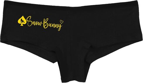 Knaughty Knickers Snow Bunny for Queen of prosades BBC Lover Hot Hot Bull Rider Black Boyshort banyies adult flirty fun in Saudi Arabia