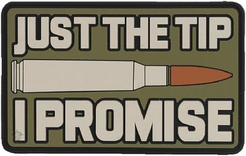 5ive Star Gear "just The Tip Quote Morale Patch, One Size, Multi-Colored in Saudi Arabia