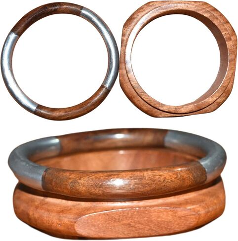 Wood And Metal 2 Piece Set, Craftsmanship Meets Style: Beautiful Wood & Metal 2-Piece Set in Saudi Arabia
