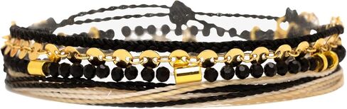 Pura Vida Bracelet Midnight Bracelet Stack, 3 Stackable Bracelets for Women in Saudi Arabia