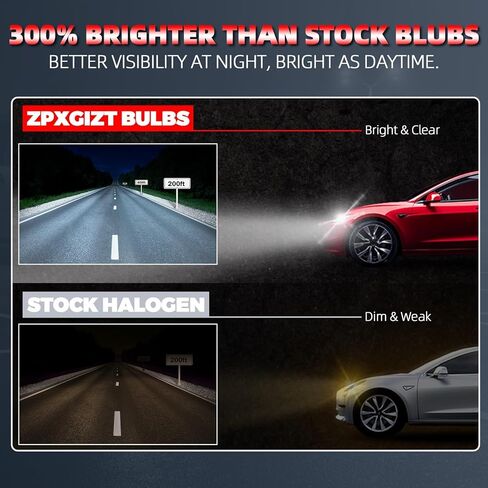 Light Bulbs Fit For Ford Mustang 1994-2004, 9007 880 High Low Beam Fog Lights High Performance Halogen Headlight Bulb Combo, 6000K White Light, Pack of 4 in Kuwait