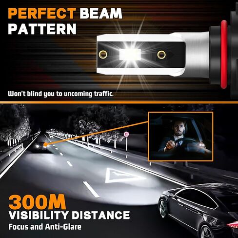 متوافق مع 2013-2021 Dodge RAM 1500 2500 3500 بدون جهاز عرض (2019 2020 2021) مصابيح مصباح LED ، 9005/HB3/H10 High Beam + H11/H8/H9 Low Beam Lighting Kit ، حزمة 4 in Saudi Arabia