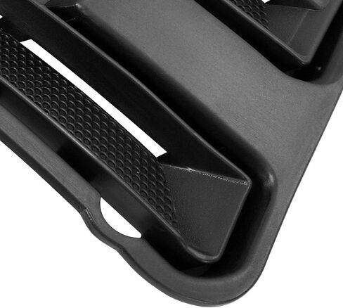 HECASA Fog Light Cover Compatible with 2013-2014 Ford Mustang Bumper Fog Lamp Trim Bezel Replacement for FO1038134 FO1039134 Left & Right Black in Saudi Arabia