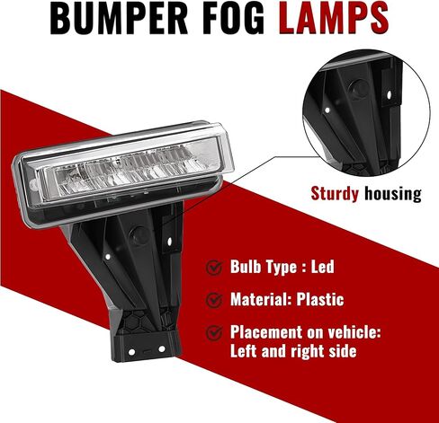 زوج Hecasa LED LED LID LIGHT & ETERMEL متوافق مع 2020-2022 FORD F-250 F-350 F-450 F-550 SUPER DUTH PRECIMAL in Kuwait