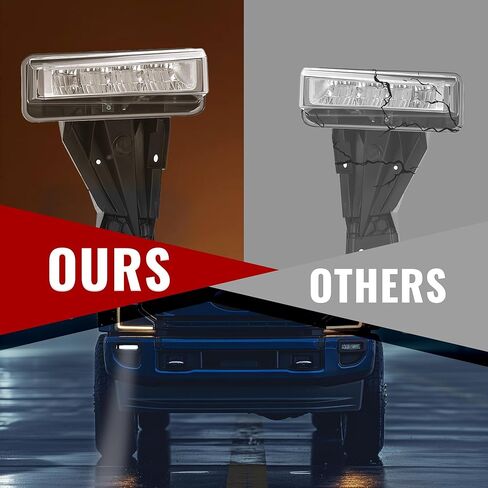 زوج Hecasa LED LED LID LIGHT & ETERMEL متوافق مع 2020-2022 FORD F-250 F-350 F-450 F-550 SUPER DUTH PRECIMAL in Kuwait