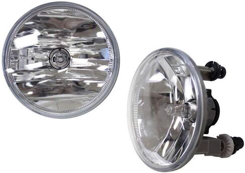 ijdmtoy One Pair Driver Driver Sides Light Lights W/5202 مصابيح الهالوجين متوافقة مع Chevrolet GMC Ford (OEM# 15839896) in Saudi Arabia