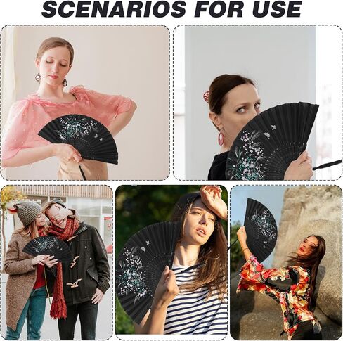 مروحة اليد القابلة للطي للرقص خط ، أحذية على مروحة الأرض ، حرفة قابلة للطي محرومة باليد in Saudi Arabia