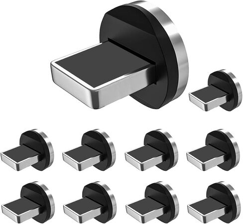 نصائح الموصل المغناطيسي رأس لأجهزة Android من النوع C (10 حزمة) ، محول كابل الهاتف المغناطيسي USB C (للنوع C) in Kuwait
