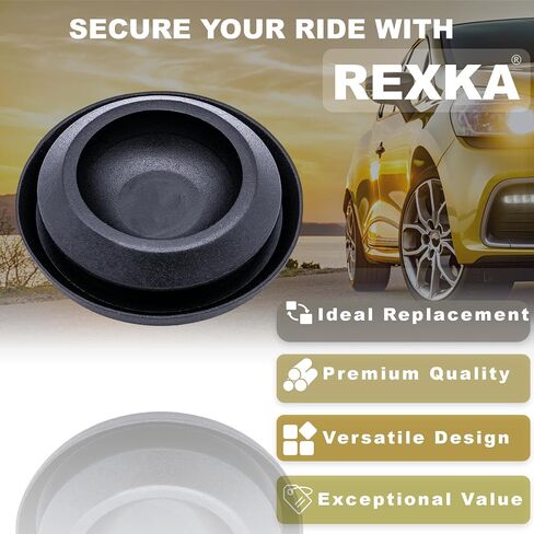 rexka 10pcs هوائي ثقب هوائي قبالة غطاء المكونات Grommet 25mm 82871-671-000 متوافق مع Honda Acura Nissan Integra 180SX 240SX Silvia S13 S14 in Saudi Arabia