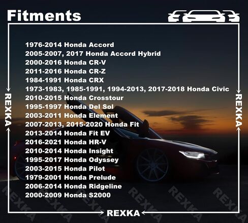 rexka 10pcs هوائي ثقب هوائي قبالة غطاء المكونات Grommet 25mm 82871-671-000 متوافق مع Honda Acura Nissan Integra 180SX 240SX Silvia S13 S14 in Saudi Arabia
