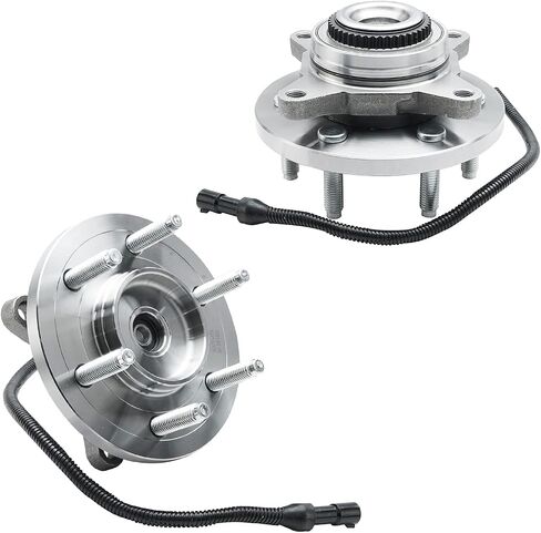 Detroit Axle - 4WD Front Wheel Hubs for 2007-2010 Ford Expedition Lincoln Navigator ، Presecution 2009 2009 Expedition Navigator Wheel Presing and Hubs Assembly in Saudi Arabia
