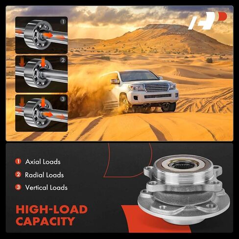 A-Premium Front Wheel Bearing and Hub Assembly Compatible with Chrysler 200 2015-2017, Dodge Dart 2013-2016 in Saudi Arabia