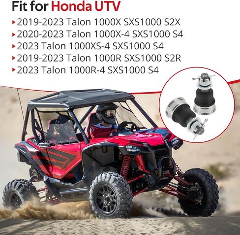 Javik 2PCS Lower A-arm ball مفصل متوافق مع Honda Talon 1000R 1000X 1000X-4 1000XS-4 1000R-4 OEM# 51220-TY0-004 in Saudi Arabia