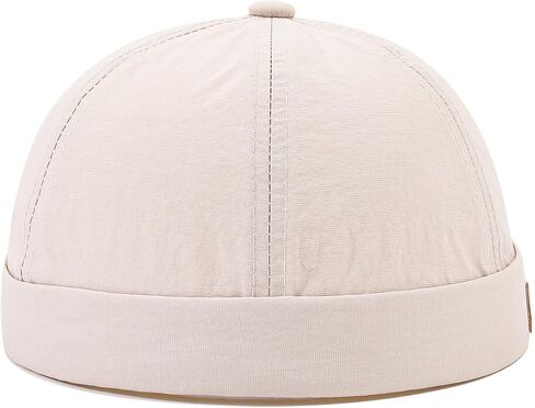 Quick Dry Brimless Hat Lightweight Daily Beanie Waterproof Docker Cap Sailor Rolled Cuff Harbour Hat Casual Skullcap in Kuwait