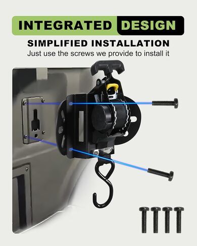 Retractable Truck Bed Ratchet Straps for Ford F150, Auto Retract Securing Strap Tie Down System, Compatible with Ford F-150 F250 F350 F450 2015-2025 (2) in Saudi Arabia