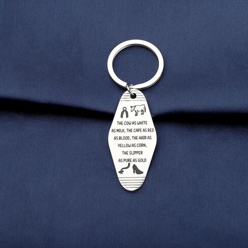 BEKECH Musical Gift Woods Musical Themed Gift Cow Cape Hair Slipper Keychain Key Tag Lover in Kuwait