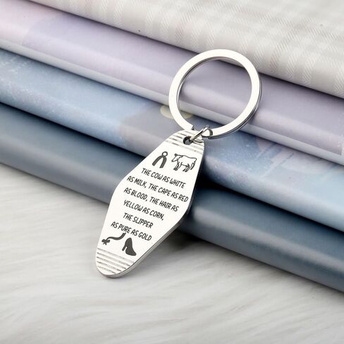 BEKECH Musical Gift Woods Musical Themed Gift Cow Cape Hair Slipper Keychain Key Tag Lover in Kuwait