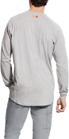 ARIAT MEN'S FR Long Silver Silver Fox Henley Shirt in Saudi Arabia